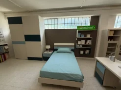 CAMERETTA Cameretta con armadio scorrevole a PREZZI OUTLET^Moretti Compact Camerette Discount