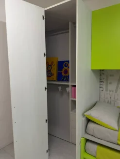 Moretti Compact Camerette Cameretta Cameretta con cabina con letti a scomparsa in Offerta Outlet- Camerette