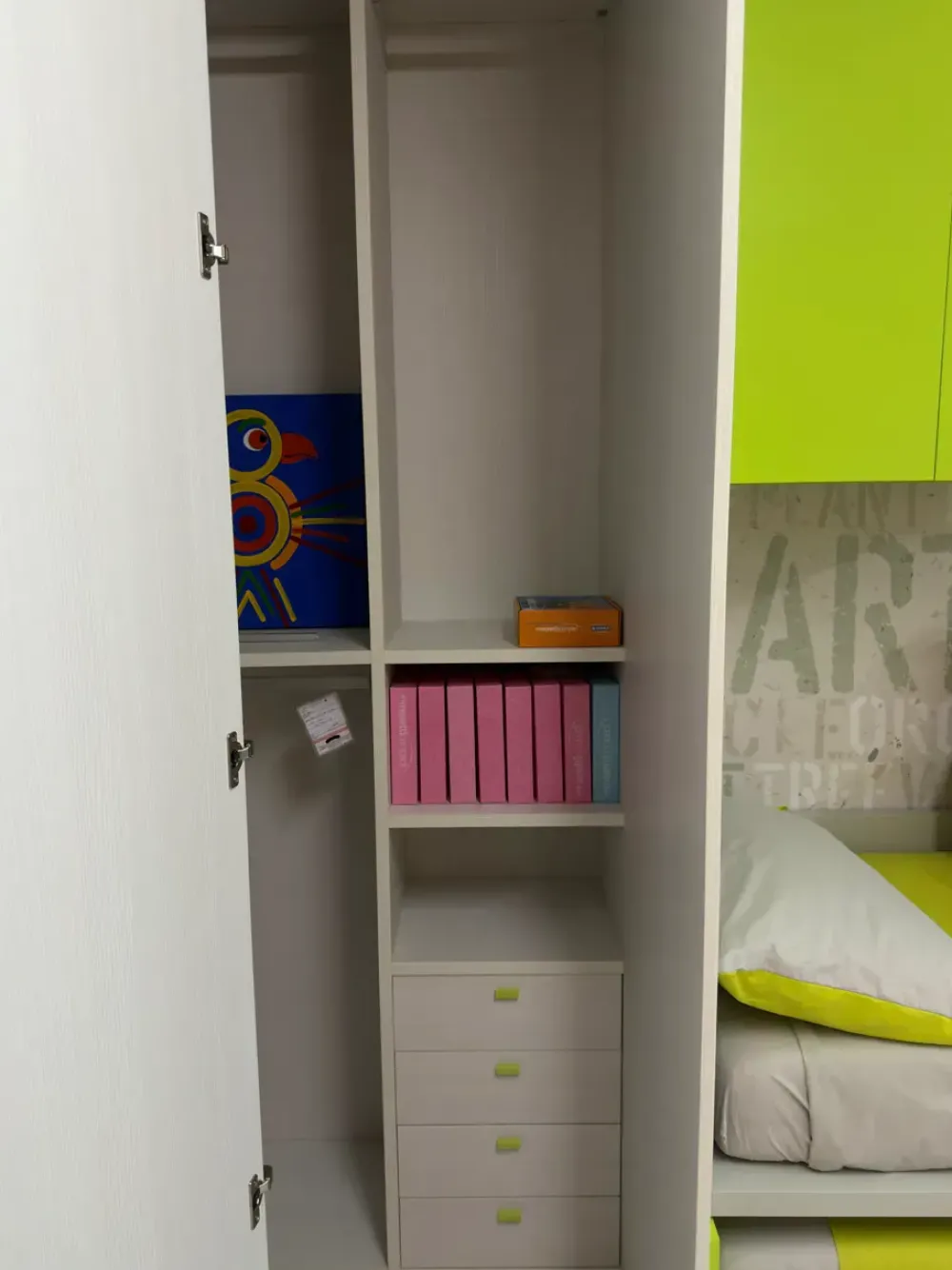 Moretti Compact Camerette Cameretta Cameretta con cabina con letti a scomparsa in Offerta Outlet- Camerette