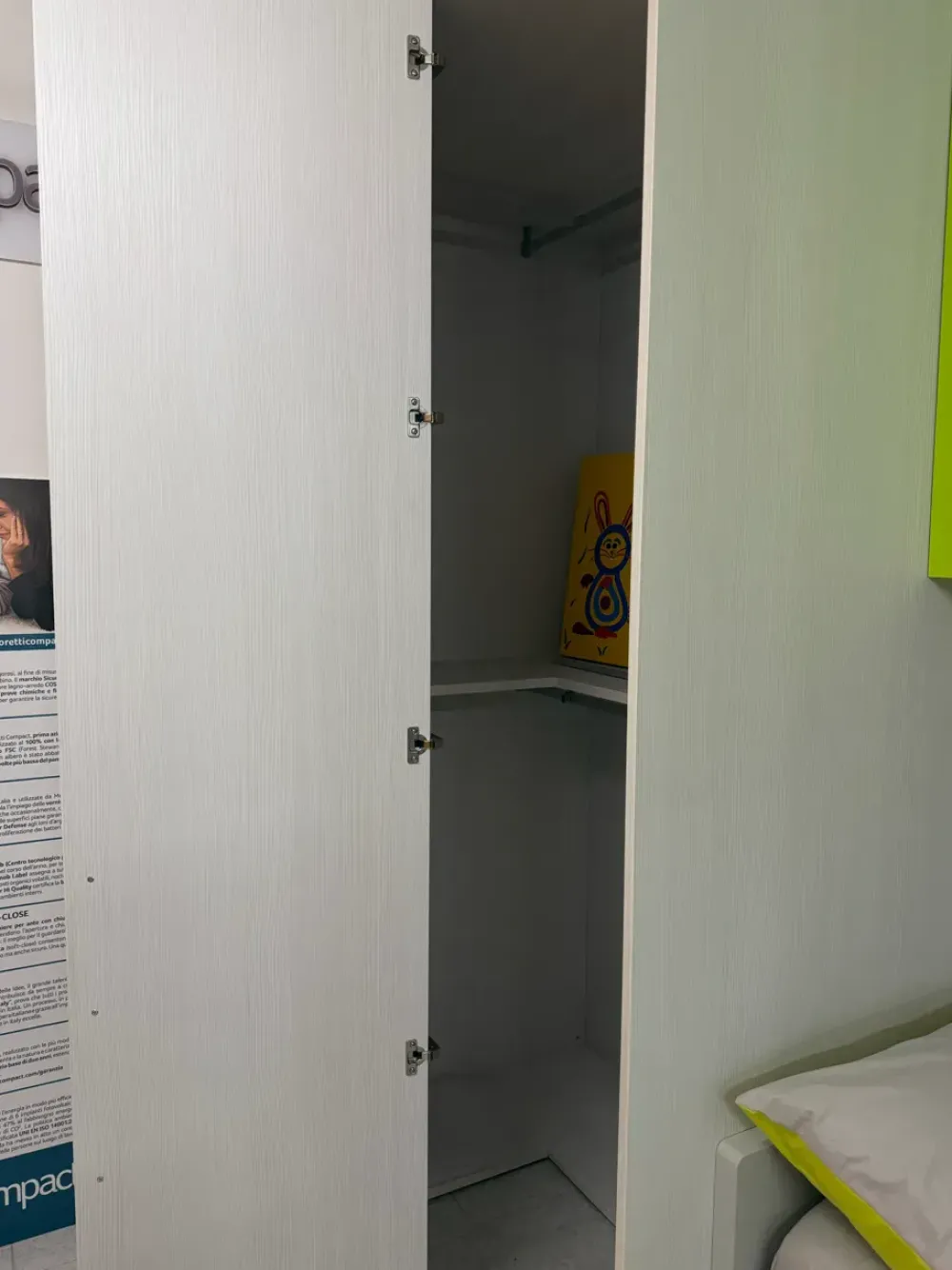 Moretti Compact Camerette Cameretta Cameretta con cabina con letti a scomparsa in Offerta Outlet- Camerette