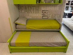 Moretti Compact Camerette Cameretta Cameretta con cabina con letti a scomparsa in Offerta Outlet- Camerette