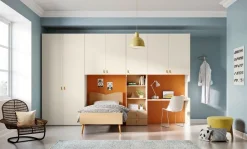 Mistral Cameretta Cameretta  con elementi-ponte di in promo-sconto del 50% letti a terra in offerta- Camerette