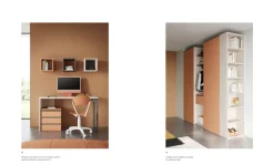 Online Cameretta Cameretta con grande armadio letti a terra in Offerta Outlet Camerette