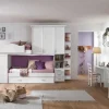 Cameretta Cameretta con letto-soppalco lineare del programma mod.afrodite in promo-sconto del 50% con letto a soppalco a prezzo scontato^Gruppo Silwood New