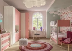 Online Cameretta Cameretta con letto a castello di scontata del 40% con letto a castello in offerta Camerette