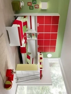 Cameretta Cameretta con letti a soppalco scontata del 30% con uno sconto imbattibile Camerette