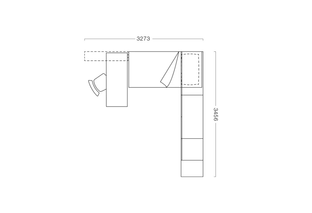 Clearance Cameretta Cameretta con specchio con letto a terra in offerta Camerette