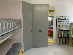 Moretti Compact Camerette Cameretta Cameretta con soppalco con letto a soppalco scontata- Camerette