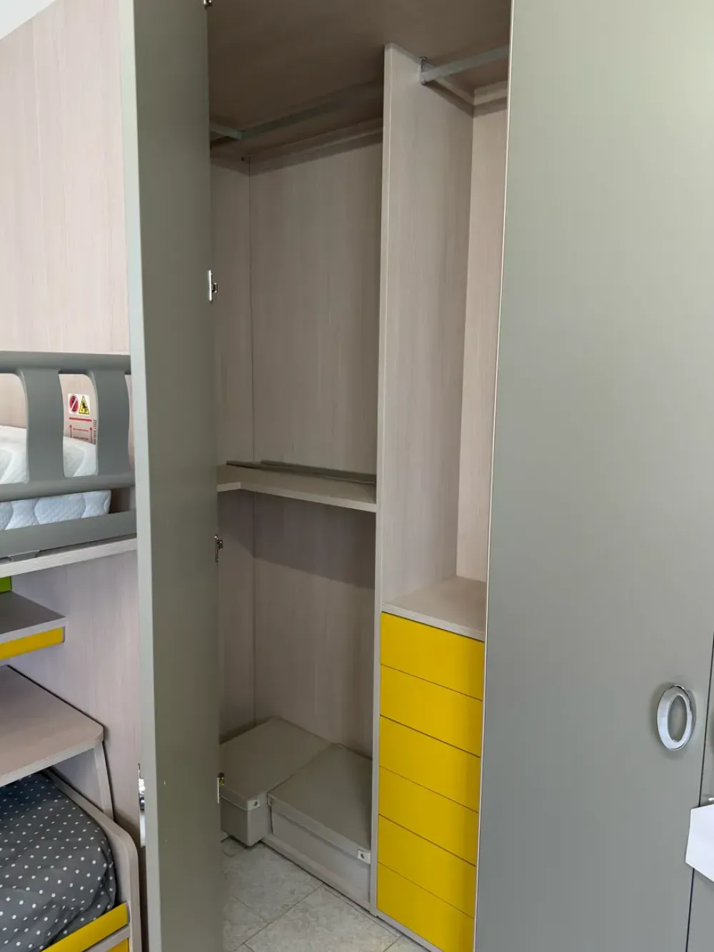 Moretti Compact Camerette Cameretta Cameretta con soppalco con letto a soppalco scontata- Camerette