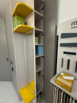 Moretti Compact Camerette Cameretta Cameretta con soppalco con letto a soppalco scontata- Camerette