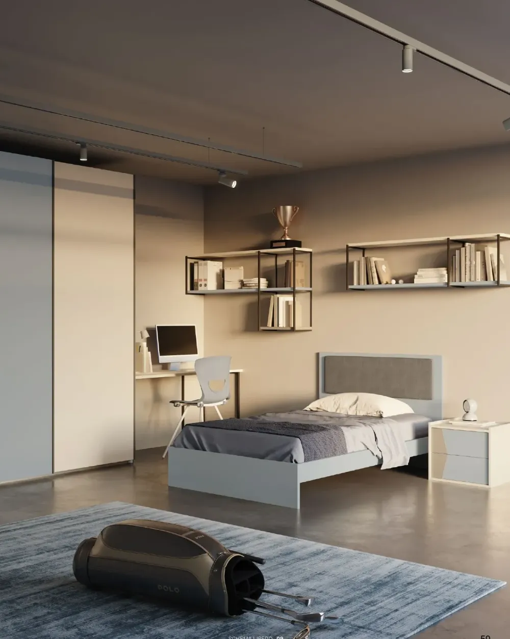 Sale Cameretta Cameretta dal sapore inedito letti a terra in offerta Camerette