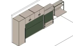 Outlet Cameretta Cameretta letto scomparsa con letti a scomparsa in offerta Camerette