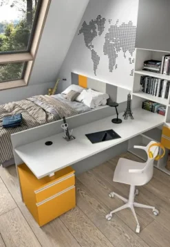 Clearance CAMERETTA Cameretta moderna con scrittoio   a PREZZI OUTLET Camerette