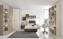 Hot Cameretta Cameretta mod.sandy del con letto a terra in offerta Camerette