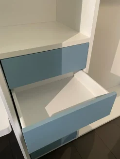 Cameretta Cameretta moretti con cabina ad angolo senza letto scontata^Moretti Compact Camerette Outlet