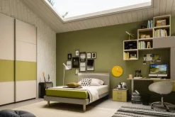 Cameretta Cameretta multidimensione 2 in laccato opaco a prezzo Outlet^Collezione esclusiva Outlet