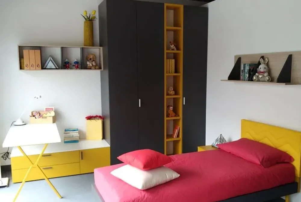 Battistella Cameretta Cameretta nidi di con letto a terra scontata- Camerette