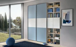 ZG Mobili Cameretta Cameretta per bambini moderna letti a terra scontata- Camerette