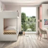 ZG Mobili Cameretta Cameretta per bambini moderna   con letto a castello scontata- Camerette