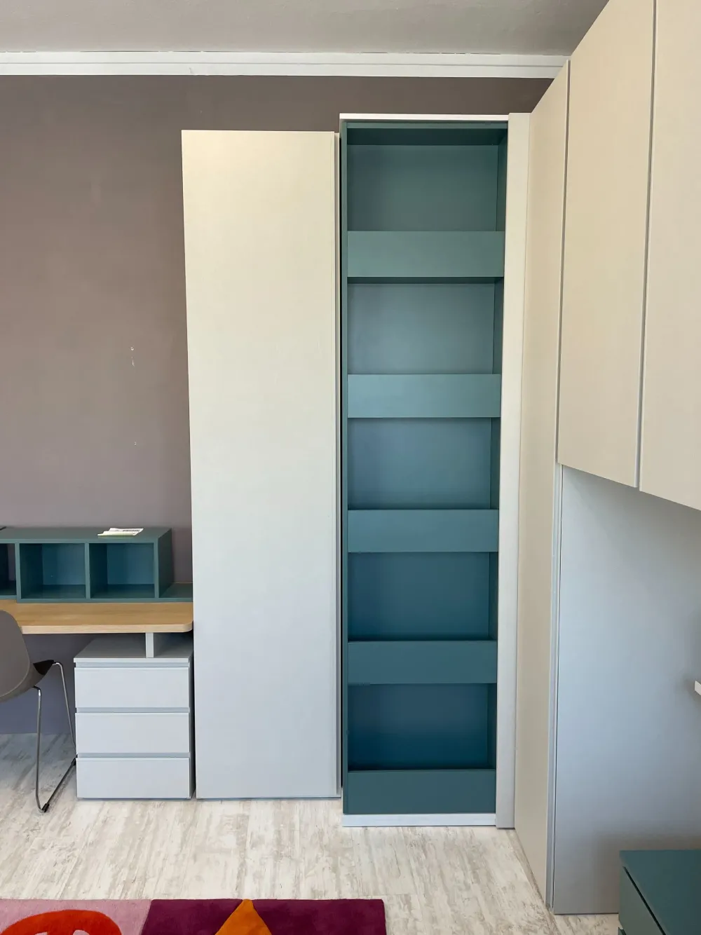 Cameretta Cameretta ponte scontata letti a terra a prezzo Outlet^Mistral