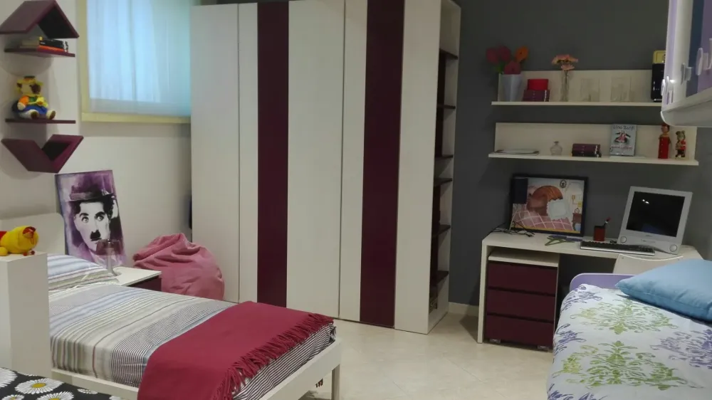 Clever Cameretta con letto a terra scontata- Camerette