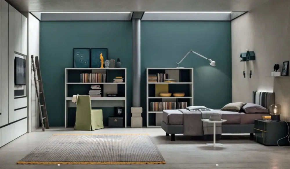 Tomasella Cameretta Comp. 08 - mood energy con uno sconto imbattibile- Camerette