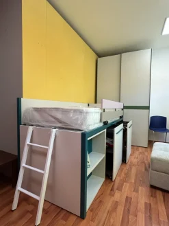 Moretti Compact Camerette Cameretta Compact con letto a soppalco scontata- Camerette