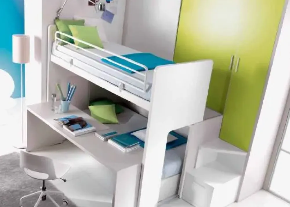 Hot Cameretta Composizione 302 con letto a ponte a prezzo scontato Camerette