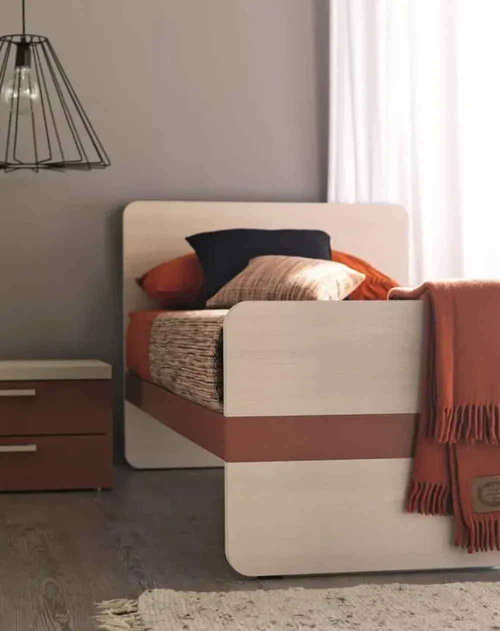 Cameretta Composizione 150 news 1 letti a terra scontata^Doimo CityLine Online