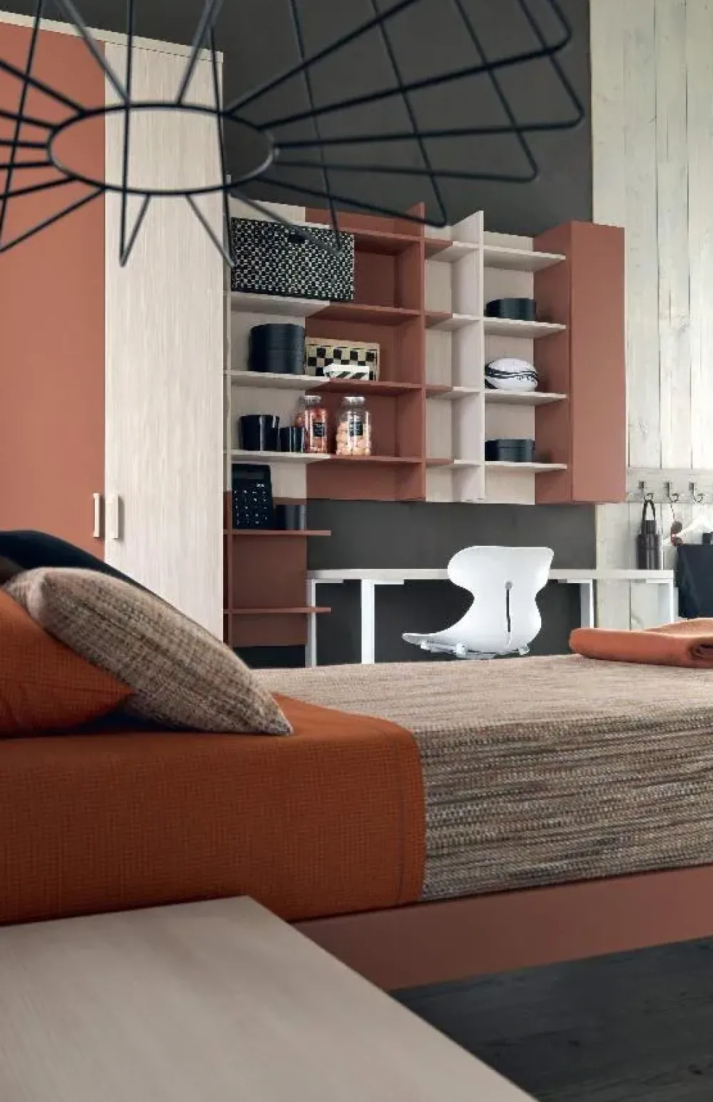 Cameretta Composizione 150 news 1 letti a terra scontata^Doimo CityLine Online