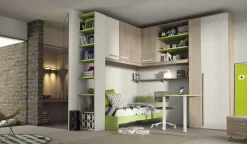 Cameretta Composizione 15 San martino in Offerta Outlet^San Martino Mobili Discount