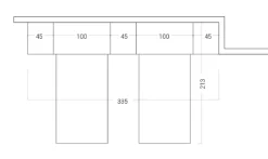 Cameretta Composizione 20 in laccato opaco a prezzo Outlet^San Martino Mobili Clearance