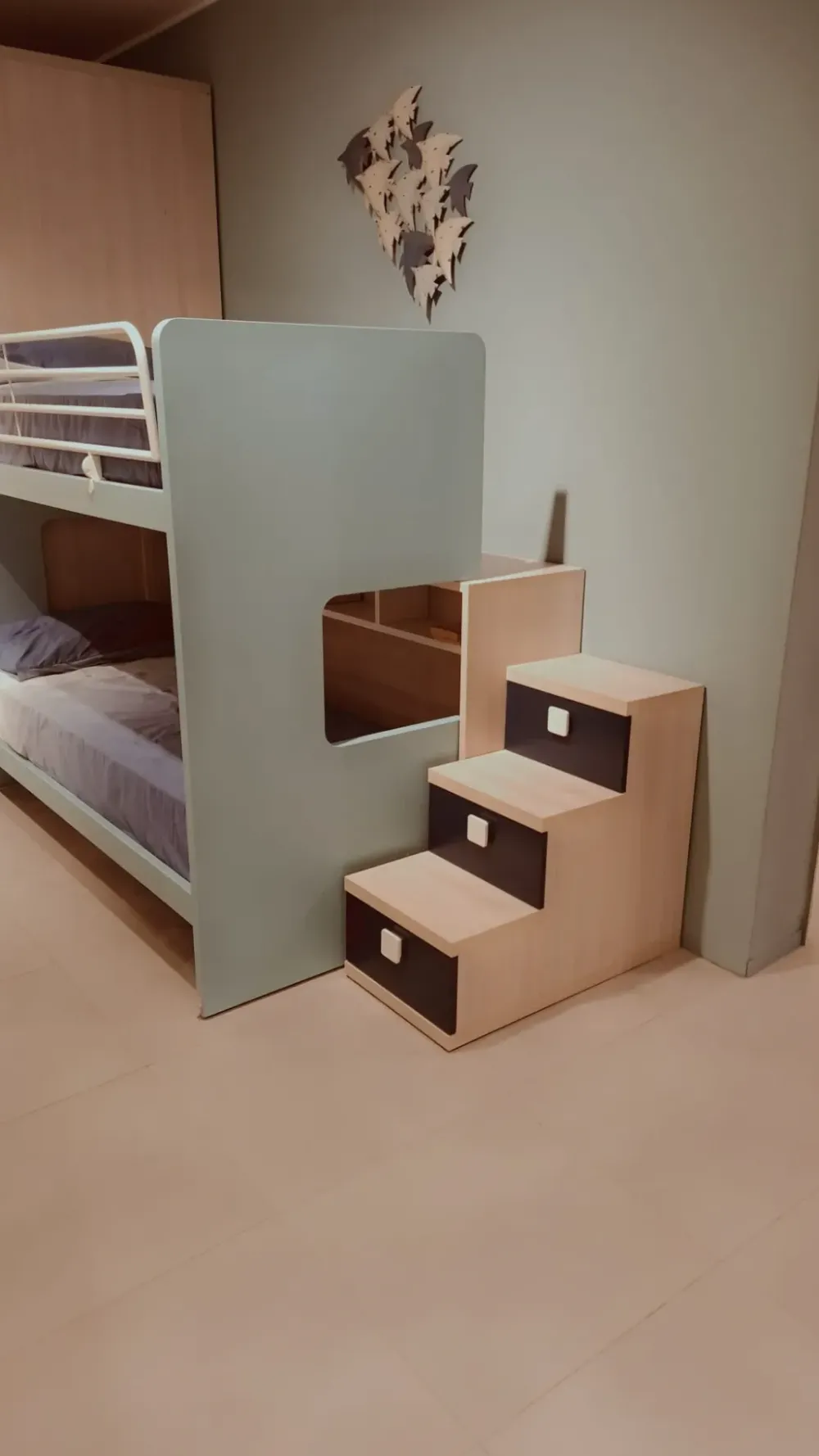 Cameretta Composizione h050 con letto a castello a prezzo scontato^Doimo CityLine Sale