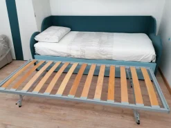 Cameretta Compos.pavone - cielo Moretti compact letti a terra a prezzo Outlet Camerette