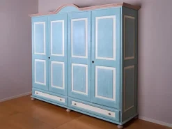 Artigianale Cameretta Country  letti a terra scontata- Camerette