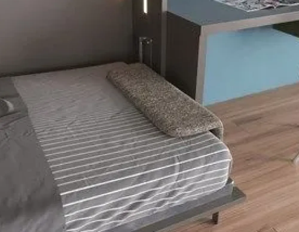 Artigianale Cameretta Desk in laminato materico in Offerta Outlet- Camerette