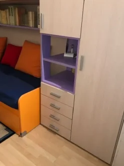 Sale Cameretta Duepuntocinque con letto a terra in offerta Camerette