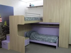 Cameretta Energy con letto a soppalco a prezzo scontato^S75