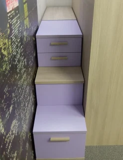 Cameretta Energy con letto a soppalco a prezzo scontato^S75