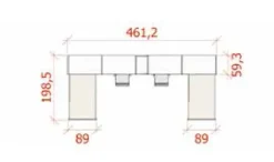 Online Cameretta Fy19 mz con letto a terra a prezzo scontato Camerette