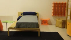 Artigianale Cameretta Galli con letto a terra in offerta- Camerette