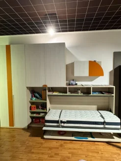 Cameretta Generazione z  con letti a scomparsa scontata^Doimo CityLine