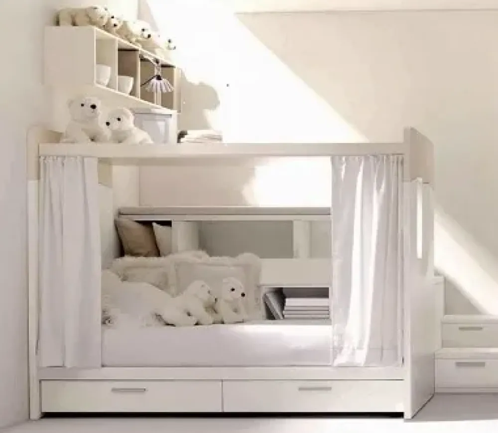 Sale Cameretta Giotto : letto a terra scontato. Camerette