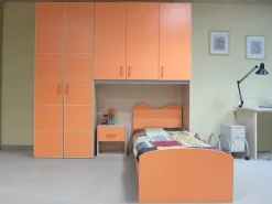 Valentini Cameretta Girotondo con letto a ponte in Offerta Outlet- Camerette