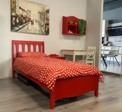 Cameretta Ibisco letti a terra in offerta^Tempora Country Hot