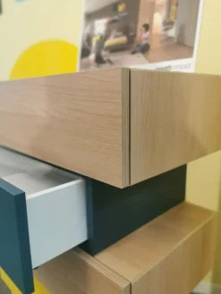 Clearance Cameretta in laccato opaco Young Moretti compact scontata a PREZZI OUTLET Camerette