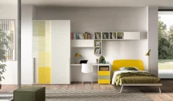 ZG Mobili Cameretta in laccato opaco?127 scontata a PREZZI OUTLET- Camerette