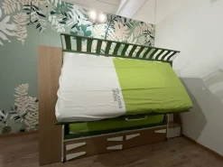 Moretti Compact Camerette Cameretta in laminato materico Soppalco moretti compact Moretti compact scontata a PREZZI OUTLET- Camerette