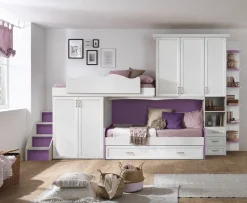 Outlet Cameretta in laminato materico Artemide 3 scontata a PREZZI OUTLET Camerette