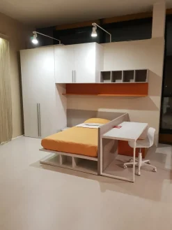 Discount Cameretta in laminato materico Quik scontata a PREZZI OUTLET Camerette